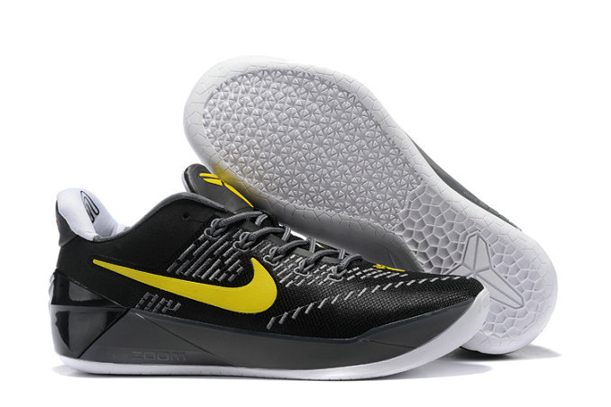 Nike Kobe AD Black Yellow White Shoes